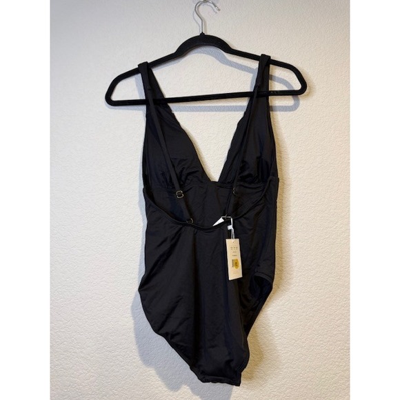 Andie Swim The Sardinia One Piece Swimsuit Black AO017-BLK-M Womens Size M NEW - Picture 8 of 11